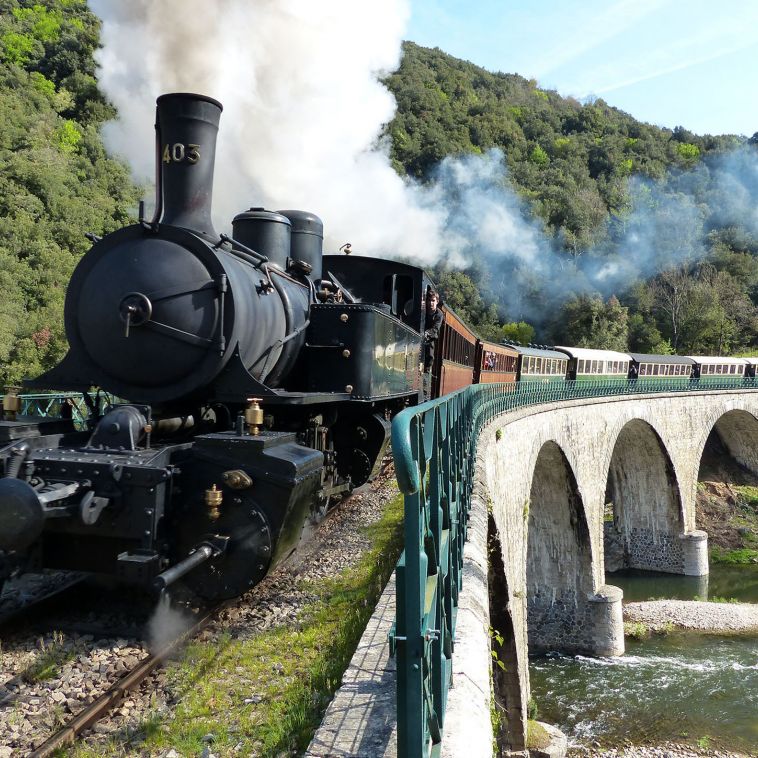 Le train touristique du Vivarais : Le « Mastrou »
